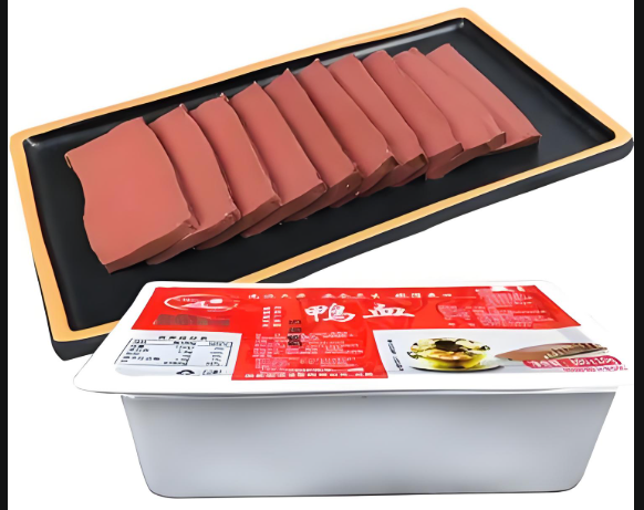 龍應鴨血豆腐全自動灌裝封口機