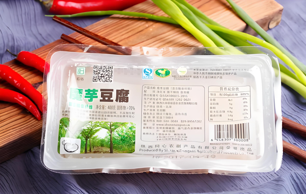 龍應(yīng)魔芋豆腐灌裝封口機